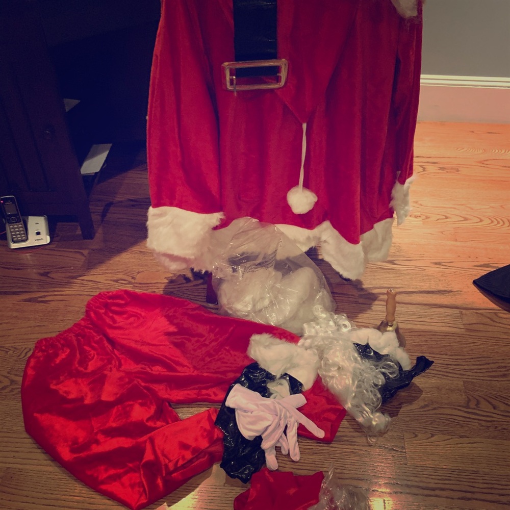 Santa Suit w/acces. for ur Family Kids Xmas Party